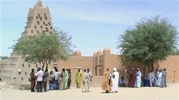 Une mosquée à Tombouctou, au nord du Mali