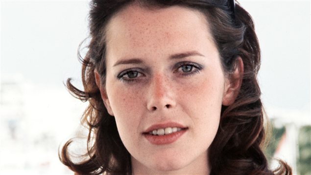 L'actrice néerlandaise Sylvia Kristel au Festival de Cannes en 1976