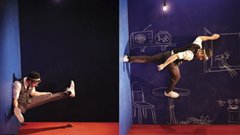 Une image du spectacle <i>Leo</i>, mis en sc�ne par Daniel Bri�re