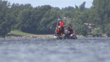 Les recherches dans le fleuve Saint-Laurent