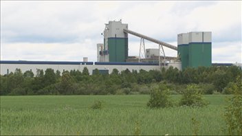 L'usine de Rio Tinto Alcan à Alma