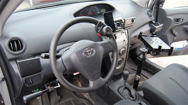 Un véhicule adapté pour un conducteur avec un handicap