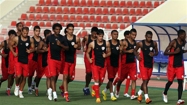L'équipe de soccer d'Oman