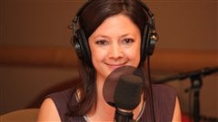 La chroniqueuse Marie-H�l�ne Poitras|�Radio-Canada / Camille Lavoie
