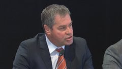 Le ministre de la Santé et de Services sociaux, Yves Bolduc.