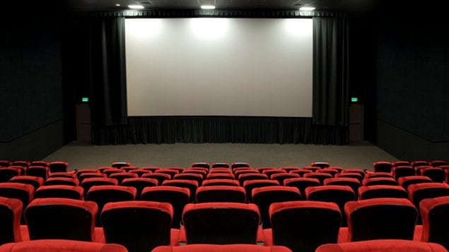 Une salle de cinéma