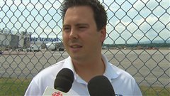 Jonathan Trudeau, directeur des communications à l'aéroport international Jean-Lesage