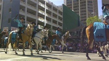 Le défilé du Stampede de Calgary