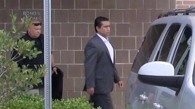 George Zimmerman à sa sortie de prison en Floride