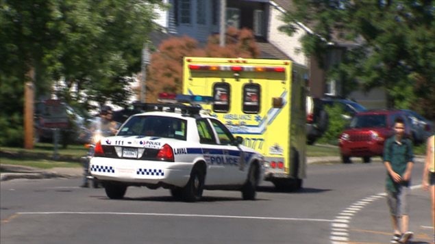 A 2-year-old from Montreal's suburbs was taken to hospital Sunday afternoon, but doctors there could not revive her.