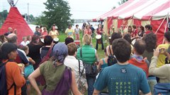 Des festivaliers � Trois-Pistoles