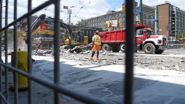 travaux queen spadina