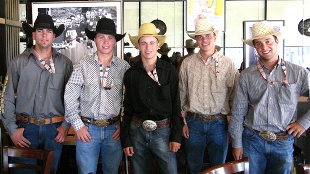Les jeunes cow-boys qu�b�cois