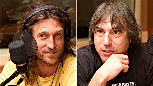 � Radio-Canada/Ronald Georges | Franz Schuller et Vincent Peake de Grimskunk.
