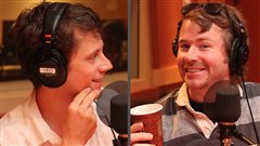 Olivier Morin et Guillaume Tremblay �Radio-Canada/ Marie-Sandrine Auger 