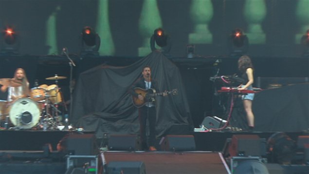 Le groupe canadien Our Lady Peace a offert une solide performance.