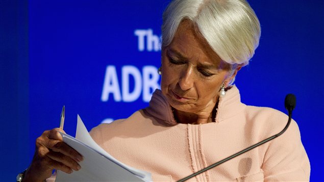 Christiane Lagarde, directrice du FMI.
