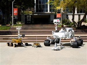 Répliques des robots martiens