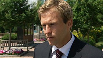 Le candidat à la direction du Parti libéral du Nouveau-Brunswick, Brian Gallant