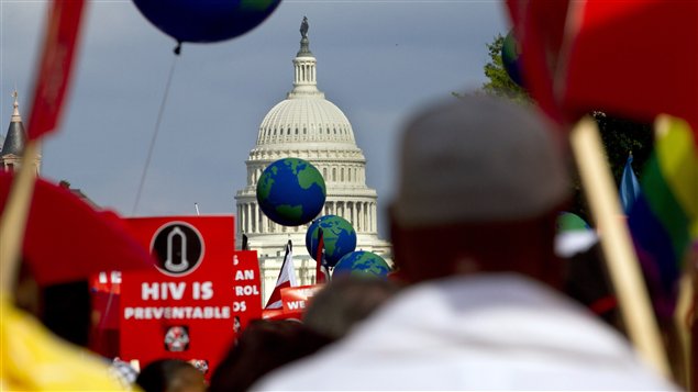� Washington, marche contre le sida