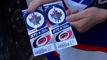 Des billets pour un match des Jets de Winnipeg