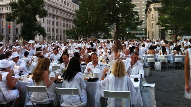 Diner en blanc Montréal