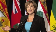 Christy Clark, première ministre de la Colombie-Britannique