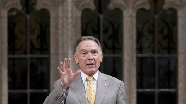Le ministre de l'Environnement, Peter Kent.