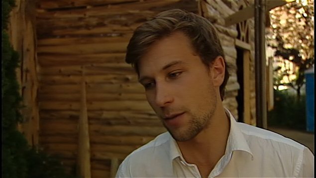 Gabriel Nadeau-Dubois à l'Échofête de Trois-Pistoles, dans le Bas-Saint-Laurent