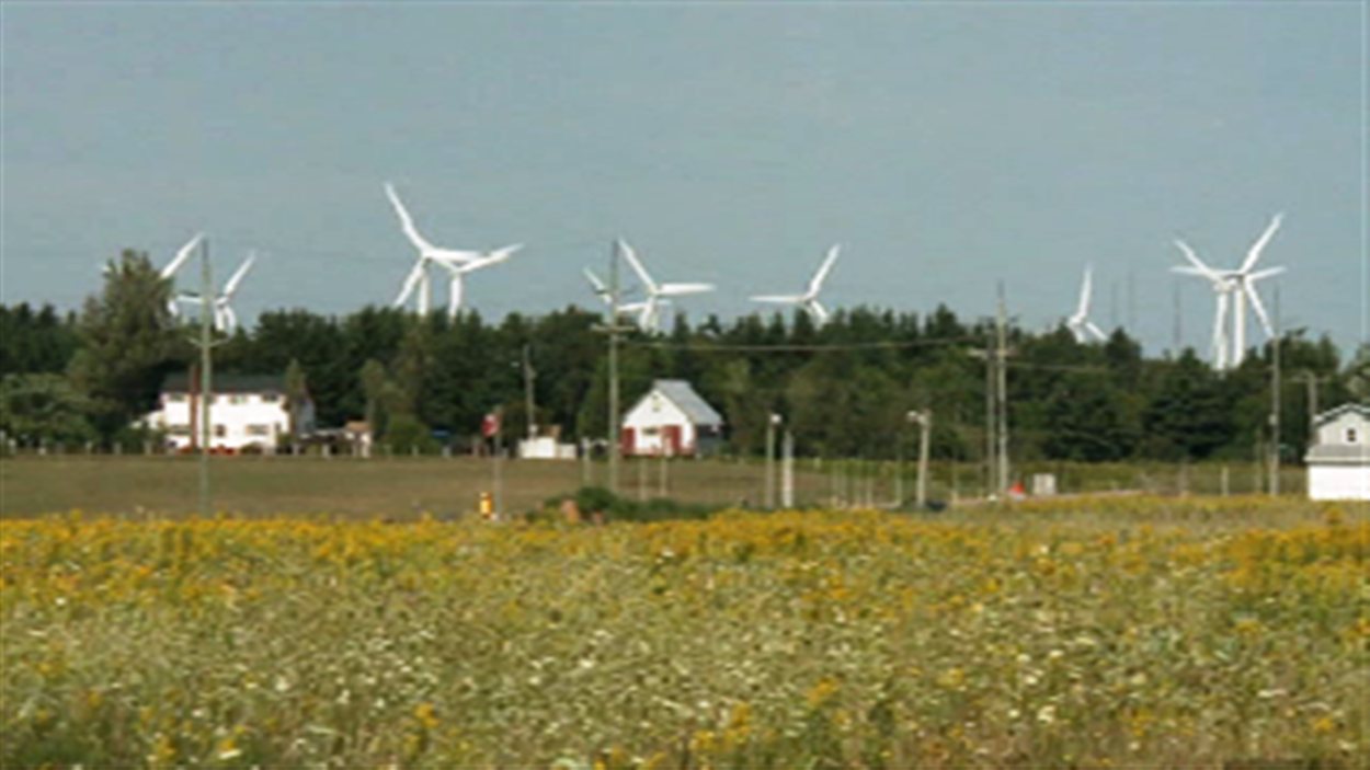 Un projet éolien à l Île du Prince Édouard est froidement accueilli