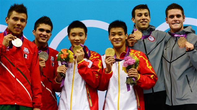 Podium du 10 m synchro