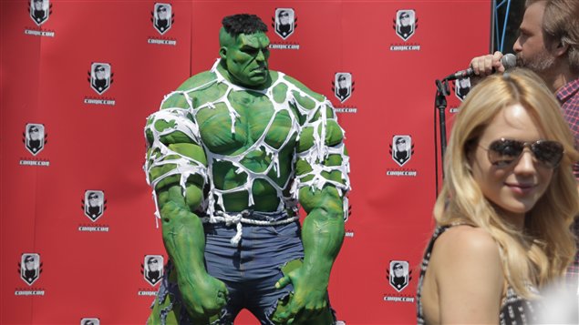 Hulk en el Comiccon de Montréal