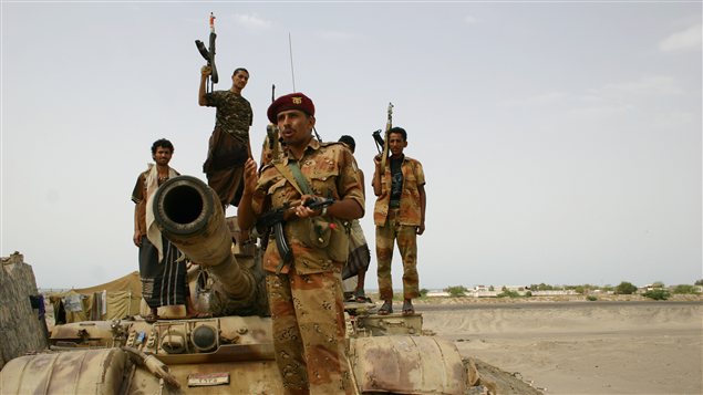 Militares de Yemen. 