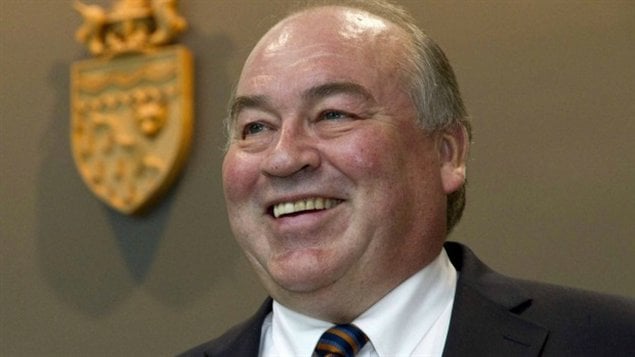 Le premier ministre des Territoires du Nord-Ouest, Bob McLeod