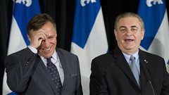 Fran�ois Legault et Jacques Duchesneau.
