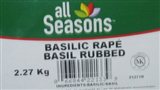Un avertissement de ne pas consommer cette marque de basilic au risque d'être victime de la salmonelle.