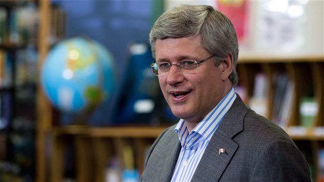 Le premier ministre Stephen Harper.