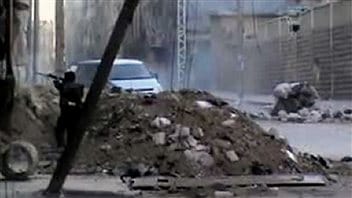Alep, le 7 août 2012 selon une vidéo diffusée sur YouTube