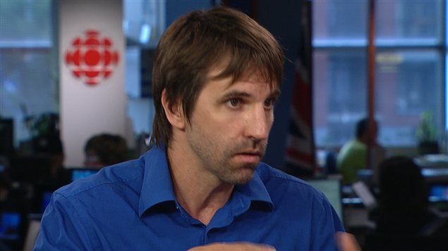 Steven Guilbeault d'Équiterre en entrevue à Radio-Canada