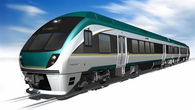 Nouveau train vers Pearson