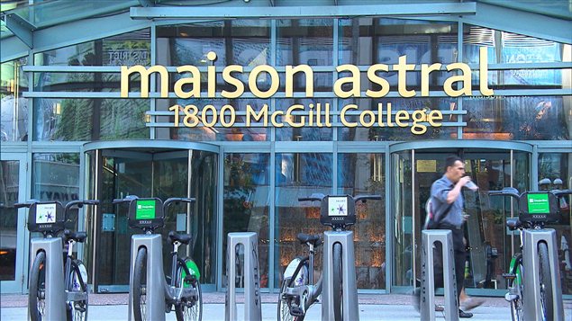 Bureaux d'Astral Média à Montréal