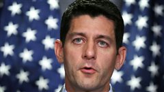 Le d�put� du Wisconsin et colistier de Mitt Romney , Paul Ryan.