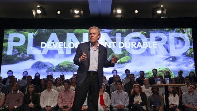 Jean Charest à Victoriaville.