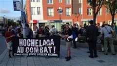 @Radio-Canada/Dominic Brassard | Manifestation aux abords du Coll�ge Maisonneuve