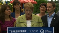 L'annonce de Pauline Marois sur les garderies