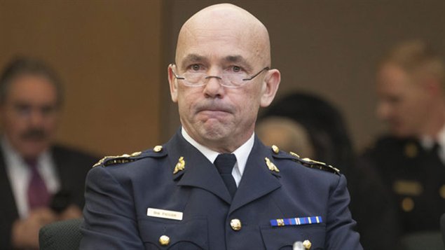 Bob Paulson, le commissaire de la GRC