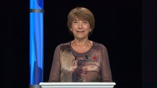 La porte-parole de Québec solidaire, Françoise David