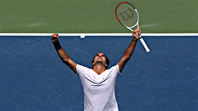 Roger Federer gagne à Cincinnati