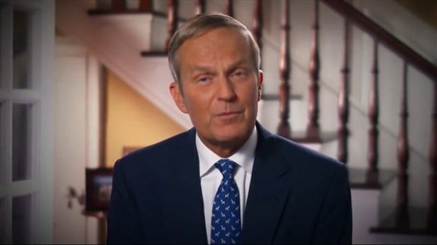 Le représentant républicain Todd Akin dans une vidéo où il demande à ses électeurs de lui pardonner son mauvais choix de mots, diffusée le 21 août 2012