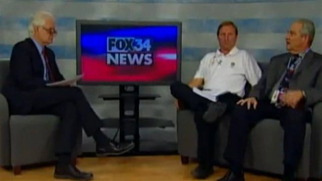 Le juge John Head (à droite) lors de son entrevue à Fox News